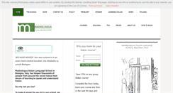 Desktop Screenshot of madrelinguaitalian.com
